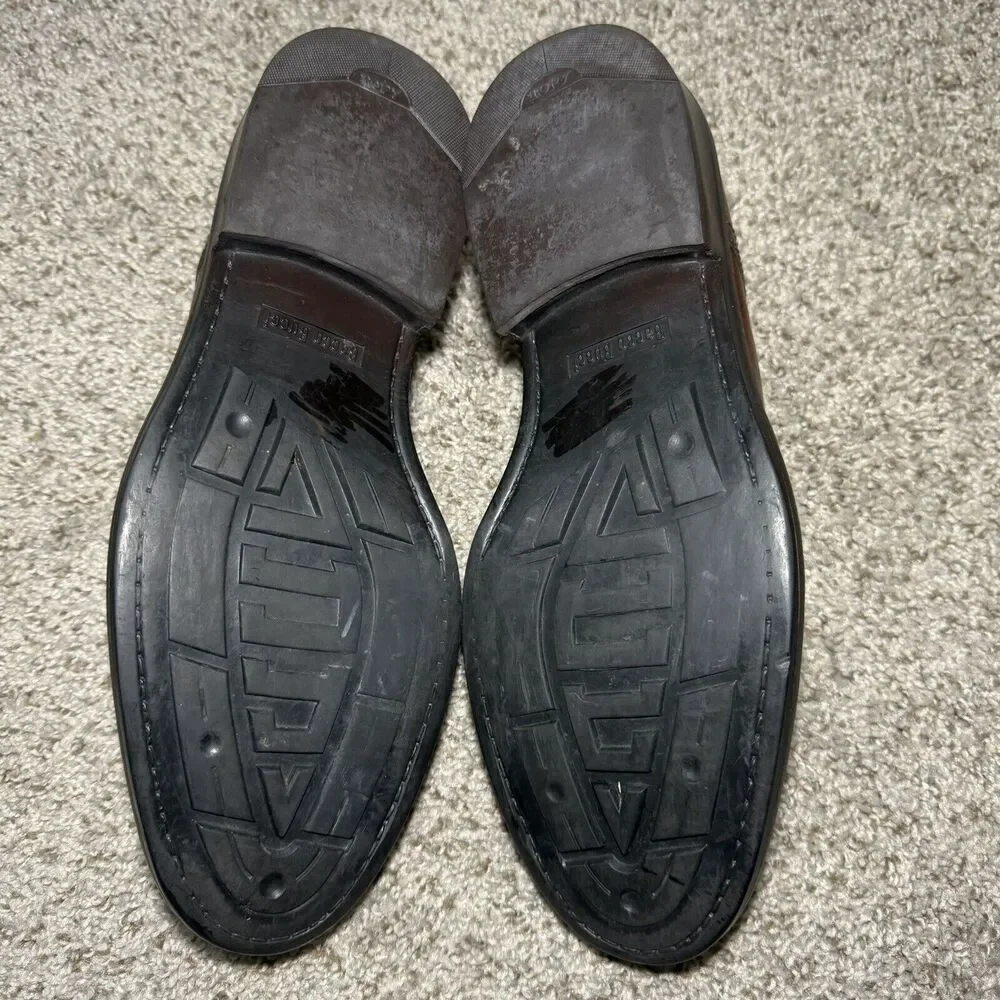 Bacco Bucci Men’s Brown Leather Dress Shoes Size 10.5
